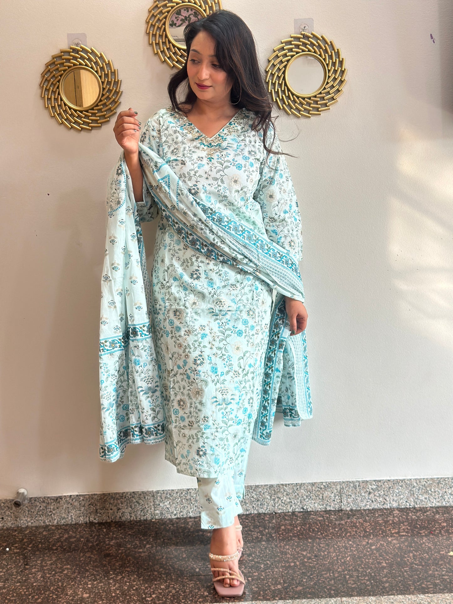 Pure cotton Kurta set