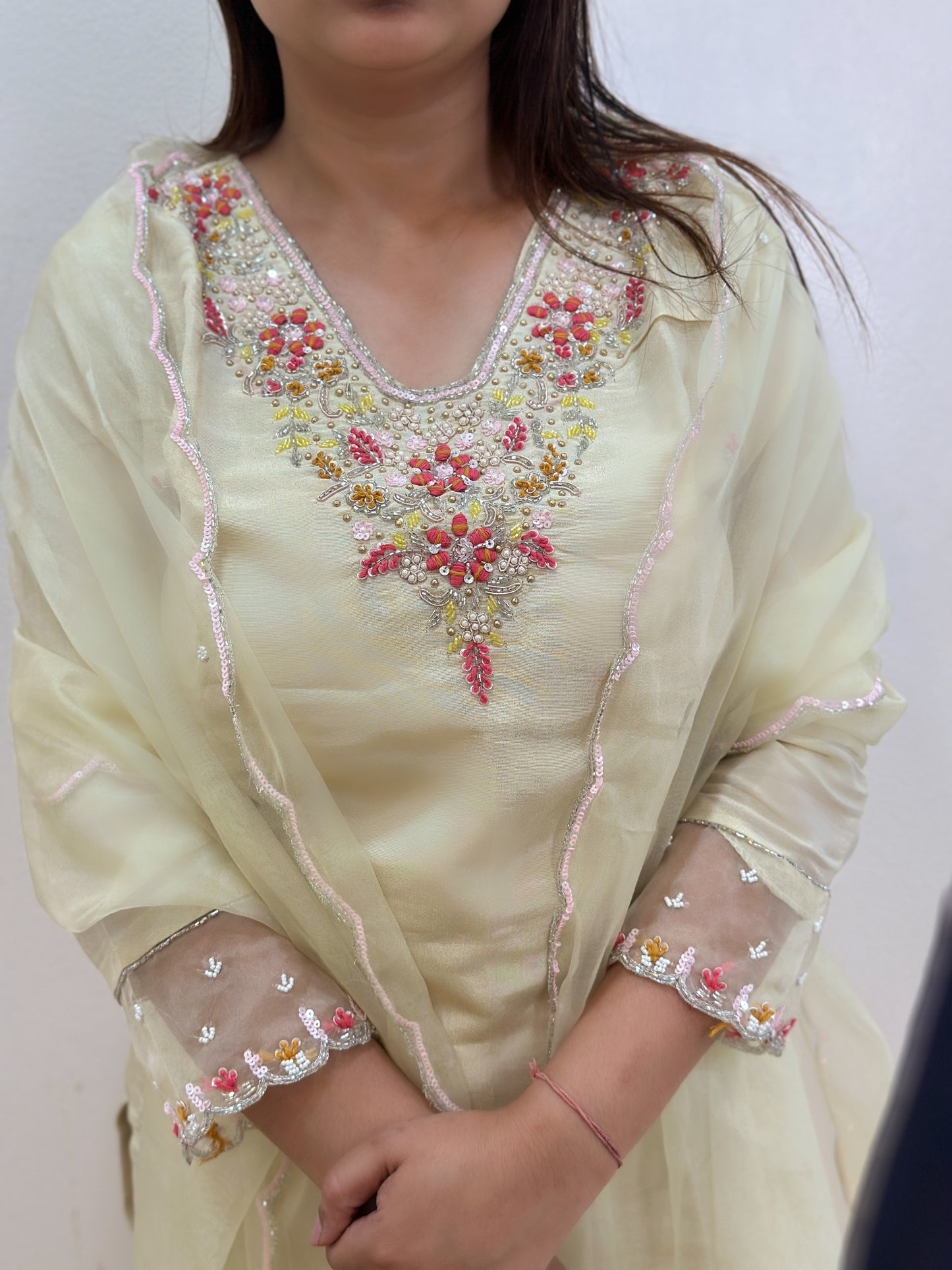 Elegant Embroidered Kurta Set