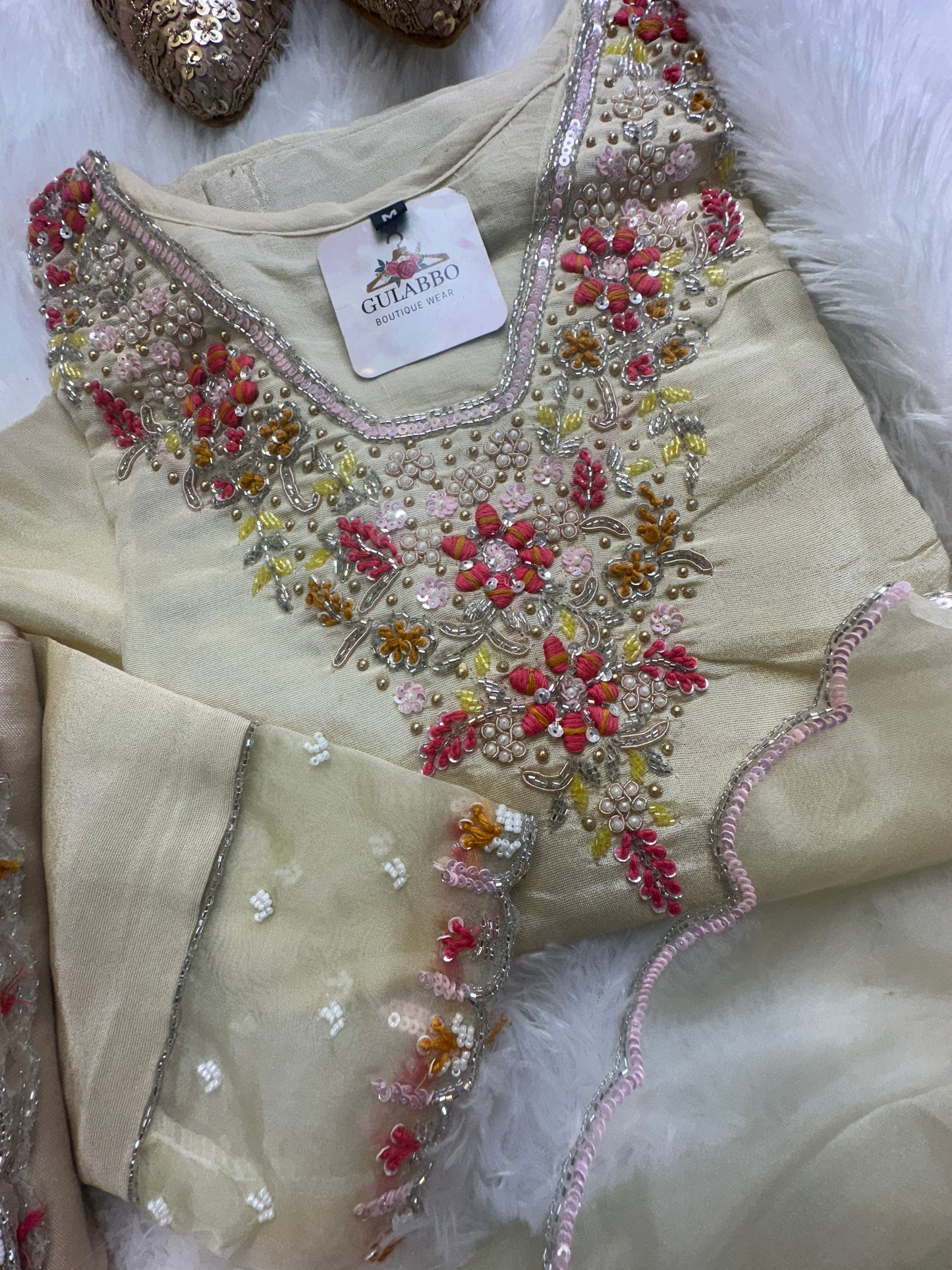 Elegant Embroidered Kurta Set