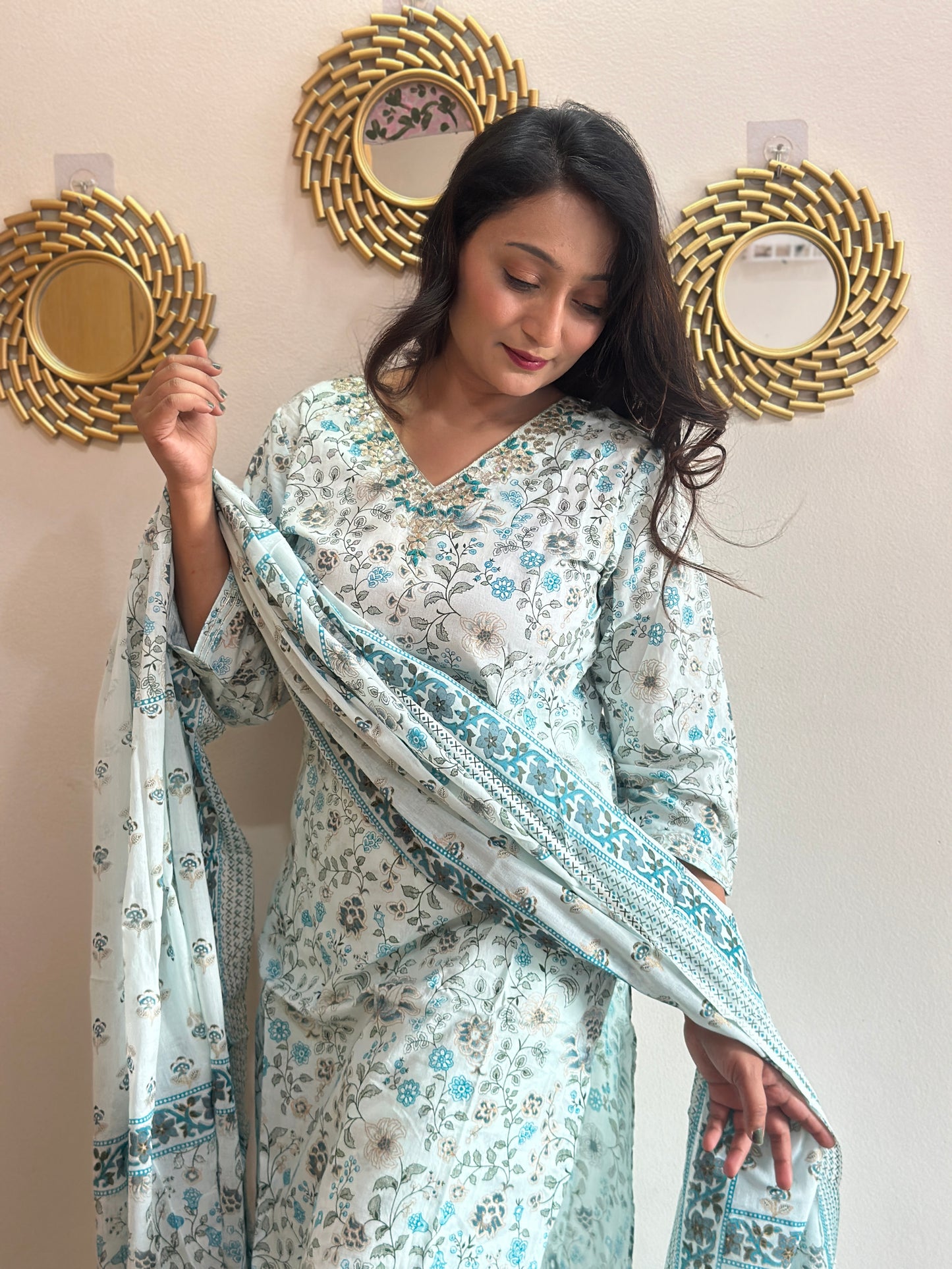 Pure cotton Kurta set