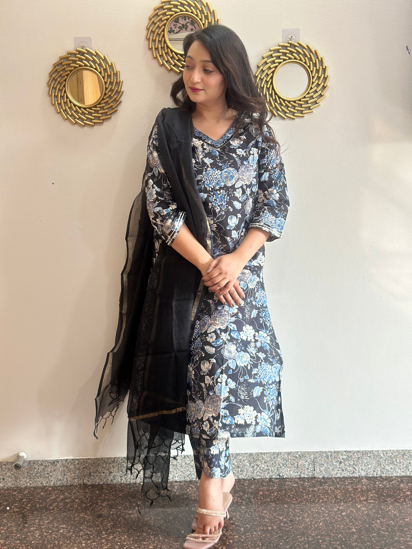 Pure cotton Kurta set