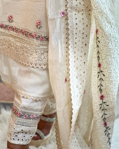 Pure Cotton Embroidered Set