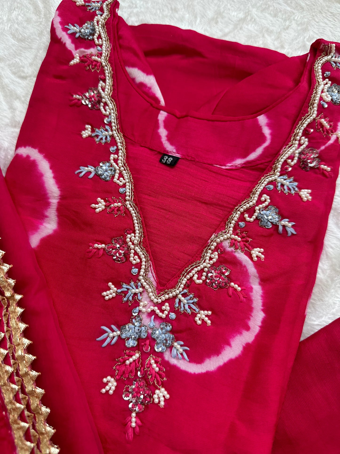 Rani Pink Silk Set