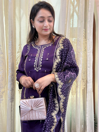 Gota patti Embroidered Kurta Set