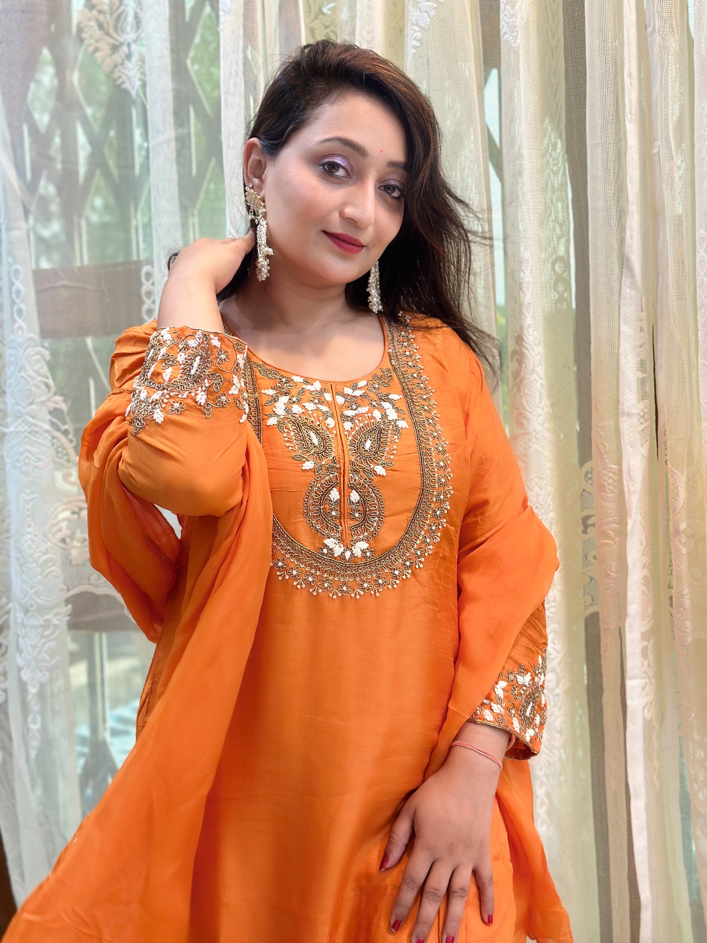 Heavy Embroidered Kurta Set