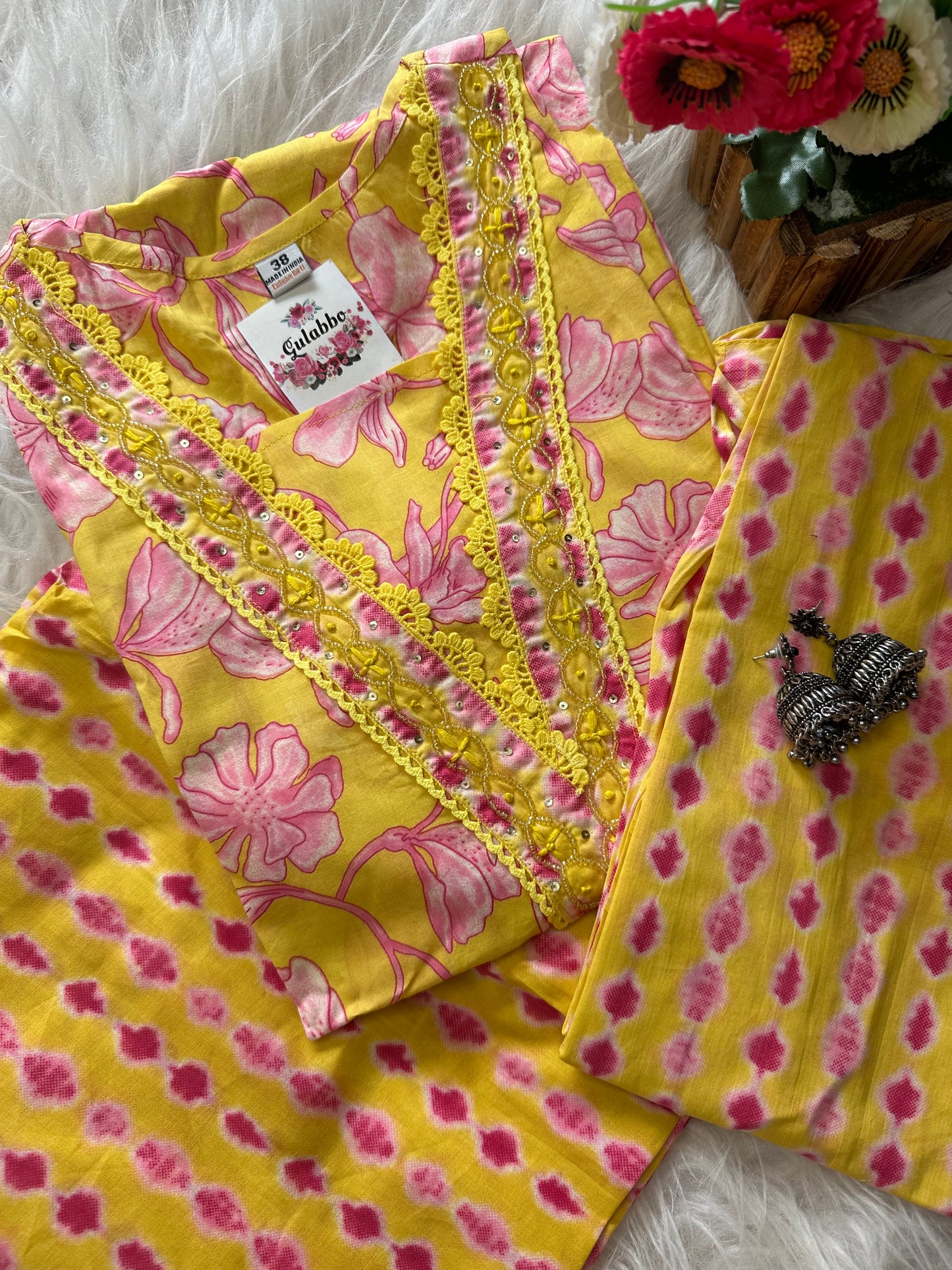 Pure Cotton Kurta Set