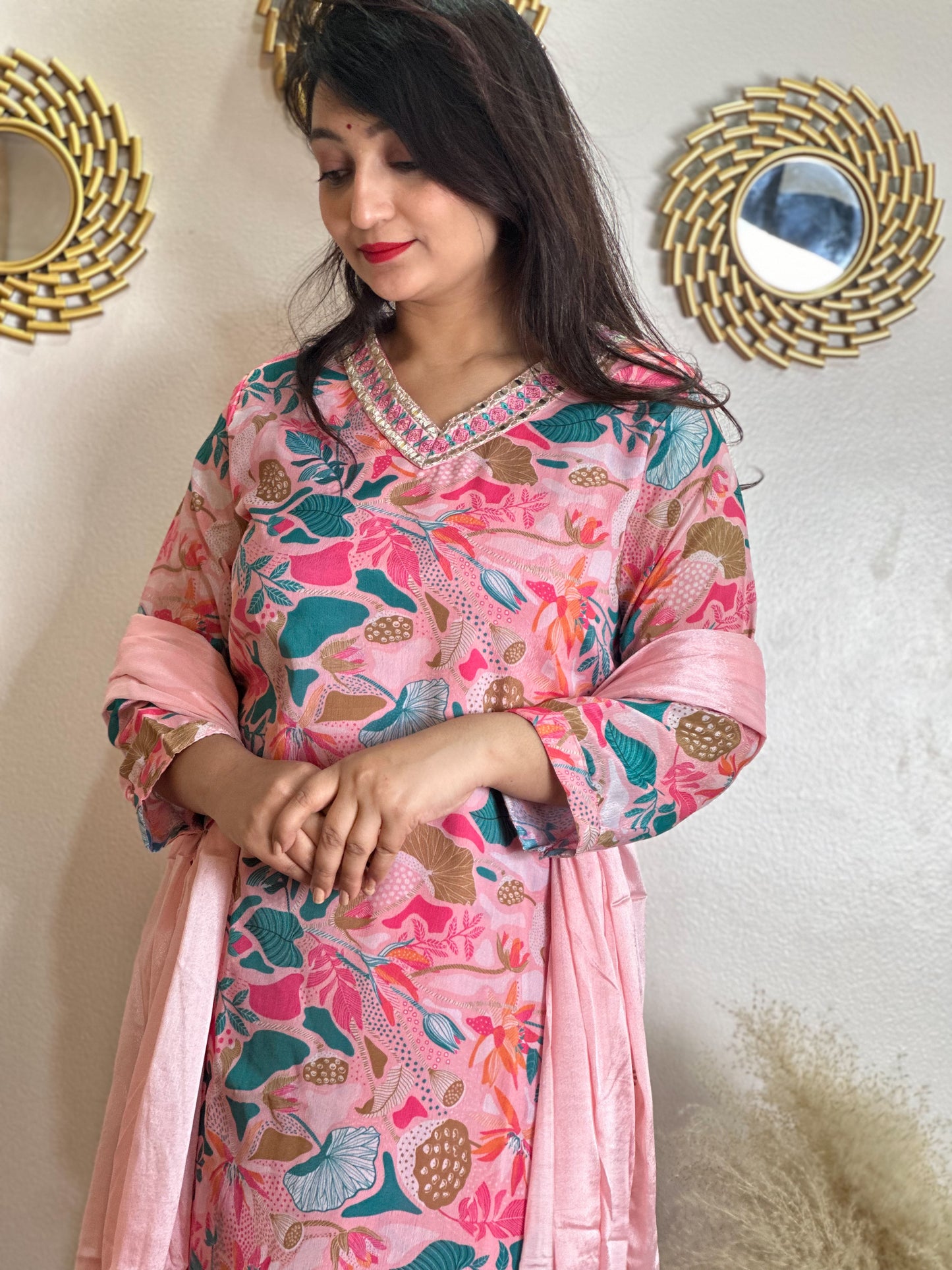 Printed Kurta Set